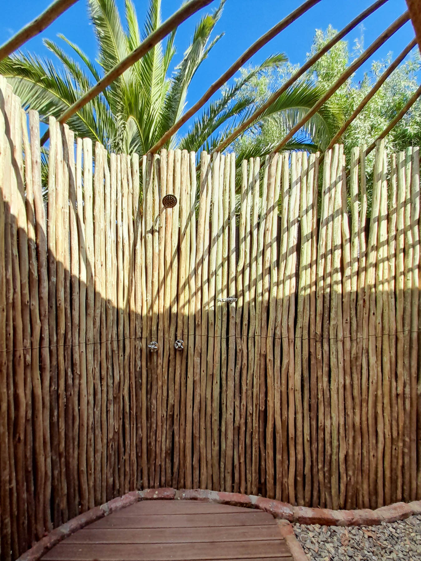 Outdoor shower