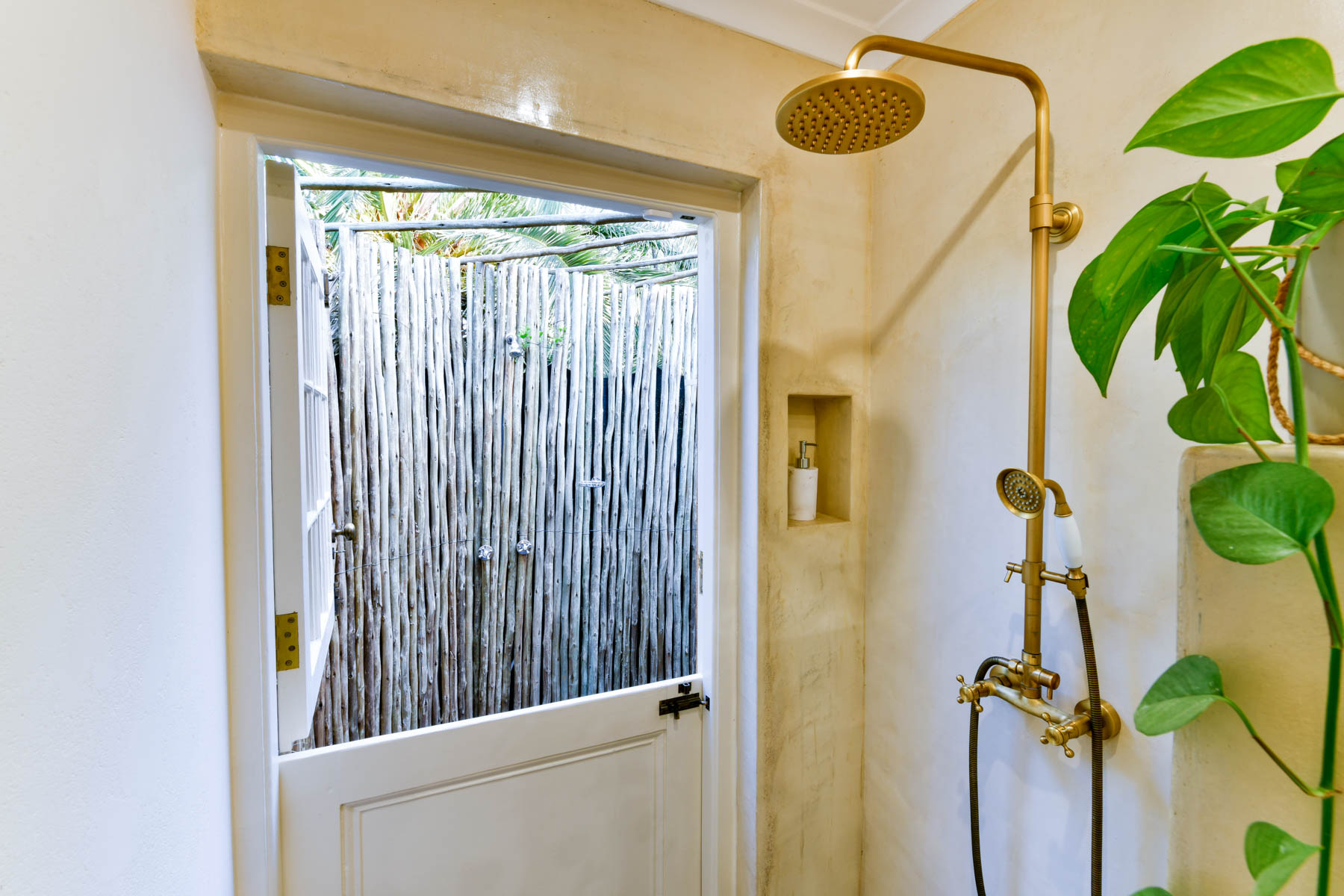 Indoor shower